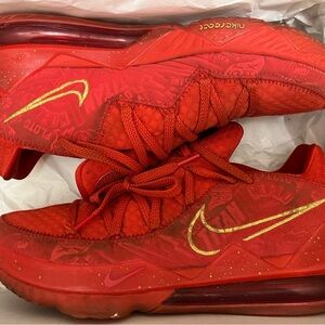 Lebron XVII Low Ph “Agimat” University Red